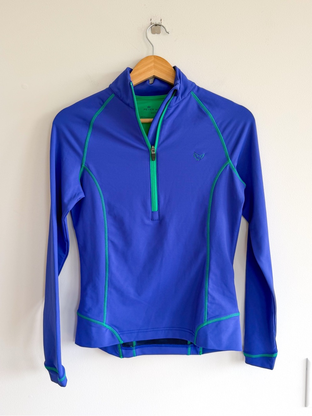 Peter Millar Women's Wicking 1/2 Zip Performance Pullover Purple XS